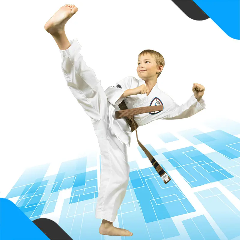 kids practicing martial arts in Clermont, building confidence, focus, and discipline through martial arts training.