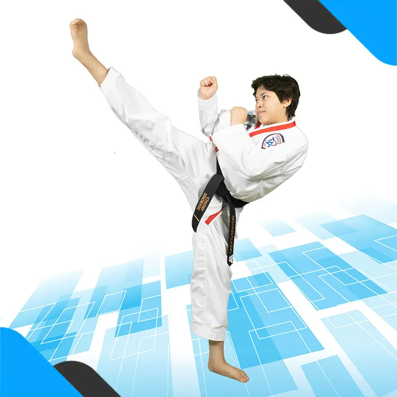 Children practicing martial arts in Clermont, developing lifelong discipline, focus, and self-respect.